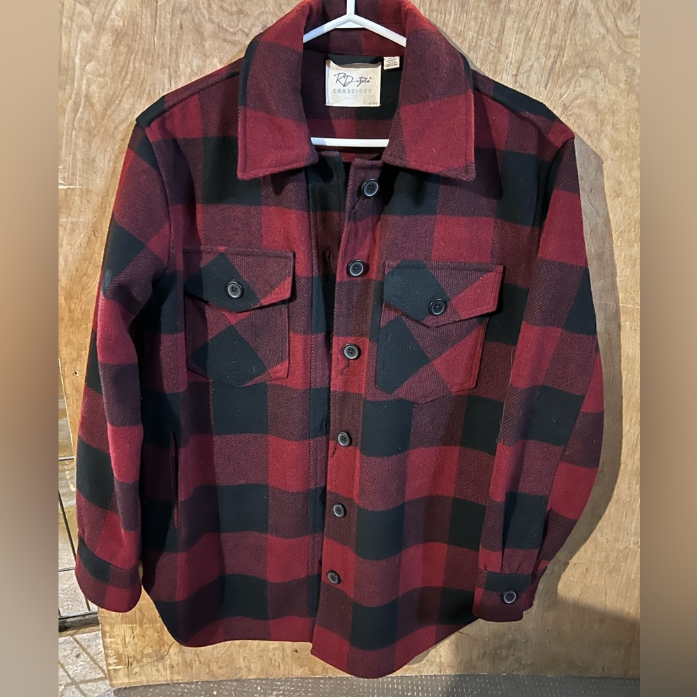 RD Style plaid shacket